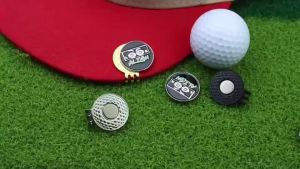 Ball Marker Golf Jenis Klip Topi MKT-WP16【BARANG SPOT】
