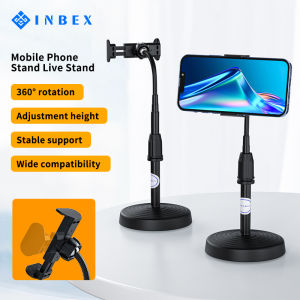 INBEX K11 Stand HP Serbaguna Bisa Buat Nonton Drakor Buat Zoom Meeting Atau TikTok Biar tangan Tidak Pegel/ 4.3 Phone Holder Upgrated stand phone hp holder Ponsel Multi Fungsi/Holder HP Stand LIVE Stand Rotary 360 Monopod