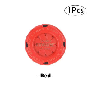 Carbon Fiber Engine Button Cover ABS Rotating Ignition Protector Cap