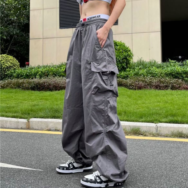 Crop top with cargo pant and tomboy mafua and e-girl style outfit 