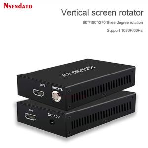 Vertical HD TV Video Rotating Processor 1080P 60Hz Vertical Screen Portrait Mode Display 90 180 270 Degree Image Flip Switch