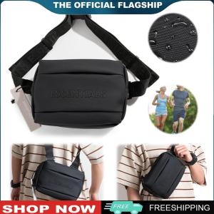 [Uehomeie]PU Outdoor Chest Bag Fashion Fanny Pack Adjustable Strap Multifunctional Shoulder Bag Hobo Sling Bag Casual Sports Bag