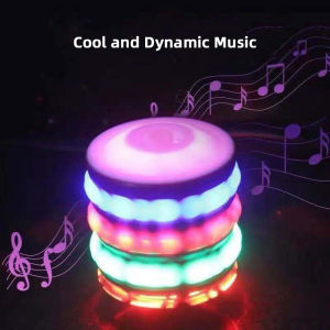 【COD】Spinner Gyro Toy Electric gyroscope Colorful Flash LED Light Laser Music Gyro For Kids
