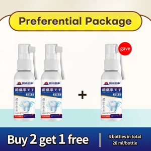 Toothache Spray/ Toothache Pain Relief 20ml/ Toothache Medicine Relieves/ Swollen Gums Caries/ Safe Non-Irritating Rapid Pain Relief/ Oral Care