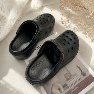 [Free Shipping] Versatile Cloud Clogs Womens Sandals for Outdoor Wear Slip-On Beach Shoes Home Slippers Womens Closed-Toe Slippers