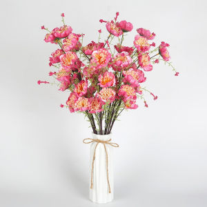 Rhododendron Artificial Flowers Fake Flower Home Wedding Decoration Simulation Butterfly Flowers