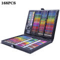 Mega ART Coloring Set Painting set Color Set Water Color Pen Crayon Drawing set For Children Gifts Tools Kit Boys Girls Students Christmas Birthday Holiday Festival Neon Book Ink Craft Washable Pencils Oil Sticks Pastel. 