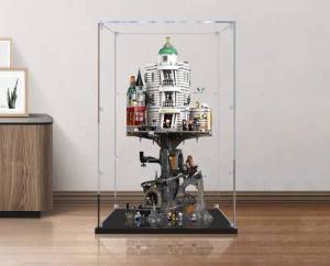 [PRE-ORDER] Display Case Box 76417 Harry Potter Gringotts Bank (Only display case box No blocks Model)