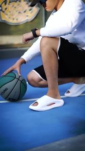 AU Dép đi ngoài trời mùa hè dành cho nam 2026 Dép thể thao chống trơn trượt thoải mái dành cho cặp đôi nam nữ sử dụng trong nhà.