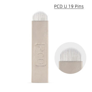 DECINIEE 10/50/100pcs 0.25mm Microblading Needles for TattooLamina Tebori 12 14 19 Flex Blades U Shape Permanent Makeup Blade