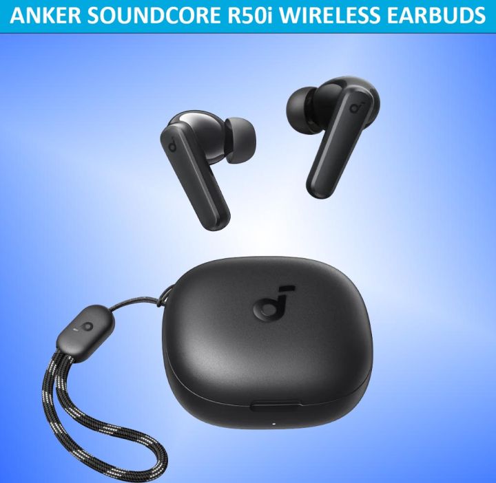 Anker Soundcore R50i Wireless Earbuds Bluetooth Black | Lazada PH