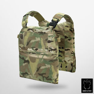 2025 Ghost Action  FCPCV5 Lightweight Tactical Vest Front and Back Panel Single Body   Excludes side panels 500D Matte Finish