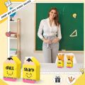 2 Pcs Pencil Shaped Holder Sharp and Dull Holder Wooden Dispenser Pencil Storage Organizer for Back to School Teachers Classroom Management Organization(Cute). 