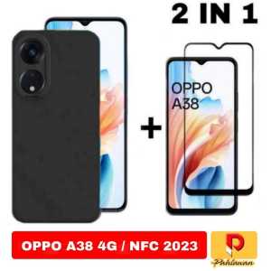 PROMO PAKET 2 INC 1 SOFT CASE OPPO A18 2023 / OPPO A38 4G / OPPO A38 4G NFC 2023 / OPPO A58 4G / OPPO A78 4G / OPPO RENO 8T 4G / OPPO A17 Slim Matte Premium Soft case