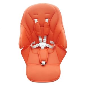 Seat Cushion For Peg Perego Siesta Aag Prima Pappa Zero 3 High Chair Baby Stroller PU Leather Safety Belt Shoulder Crotch PAD