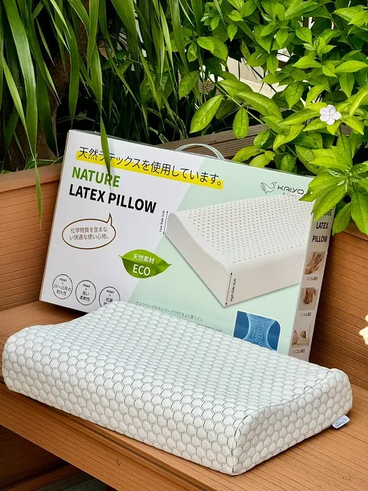 Gối cao su tự nhiên 100% của Kaiyo Nhật Bản | Lazada.vn