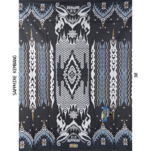 SARUNG SAPPHIRE MOTIF KEMBANG