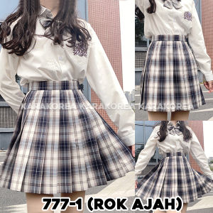 KARAKOREA 777 JK Tennis Skirt/Korean Pleated Skirt/Rok Tenis/Japanese Pleated Skirt