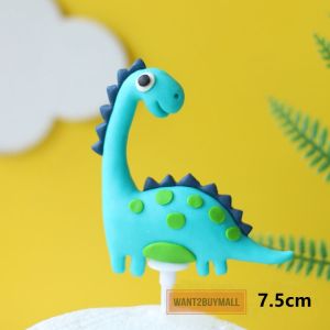 🇲🇾 Jurassic World Dinosaur Theme Cake Topper for Boy Kids Dinasour Birthday Party Decorations Dinosaur Ornaments Gift