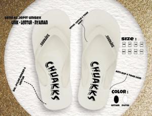 Sandal Jepit Pria Wanita Distro BRZ Spon Eva Premium