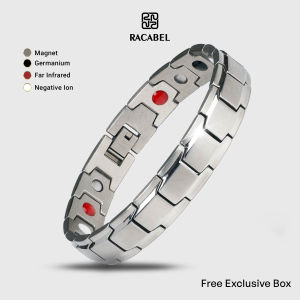 Gelang Kesehatan Bio Magnetik 100% Original - Titanium Steel - Hitam Emas | Apertor Hitam Emas