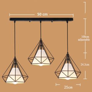 YHLAMP【Free Bulb】ceiling lights modern design sala pendant lights for dining bar counter nordic living room bedroom metall chandelier light modern design