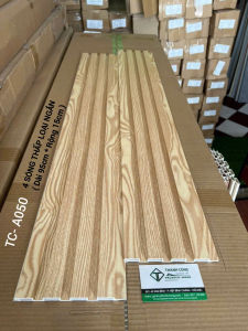 Tấm Nhựa Ốp Tường 4 Sóng Thấp (Rộng 40cm Dài 95cm)