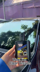 Wax One Clear Visions แว็กซ์วัน เคลียร์วิชัน 135ml. ผลิตภัณฑ์เคลือบกระจกรถยนต์ น้ําไม่เกาะ