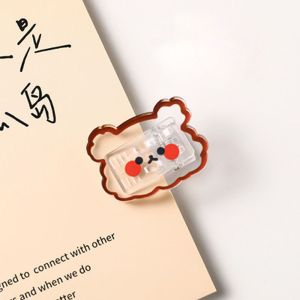 DHCRP Organizer Office Supplies Index Clamp School Stationery Binder Clip Letter Clip Paper Clip Binder Clips Snacks Sealing Clip Transparent Clip