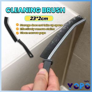 YoPo Cleaning Brush Toilet Kitchen Narrow Joints Scrubber Stiff Bristles Crevices Brushes Clean Tools