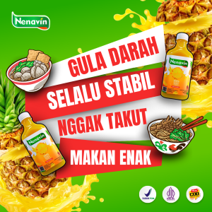 Nenavin - Kontrol Gula Darah dan Diabetes - 100% Nanas Asli Halal BPOM COD