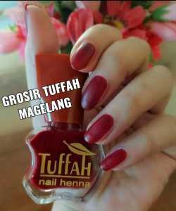 Tuffah Nail Hena BPOM kemasan Baru