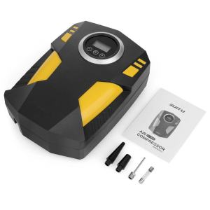 【Local delivery】Digital Air Compressor for Car Auto Pump Portable Tire Inflator with LED Light DC 12V D-89