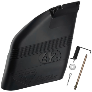 42 Inch Mower Deck Resistant Guard Nature friendly Recyclable ABS Ingredient Full Hardware Package For Simple Mounting