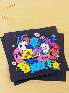 Acrylic Marker Pens Set Waterproof Quick-drying Rich Pigment Paint Art Markers 5105 Pen Penanda Akrilik Boleh Basuh Kering Cepat Lukisan Seni Pelajar Premium Quality High Performance