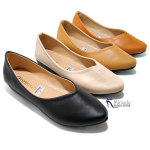 Miracle Shoes Store - Flat Shoes Sepatu Kerja Wanita Casual Terbaru Gratica Mi-06