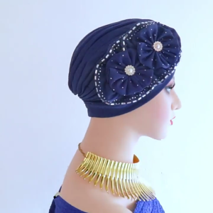Hợp thời trang hoa lớn headscarf hat Windproof bảo vệ hat người đàn ông tôn giáo hat cho EVERYDAY trang phục