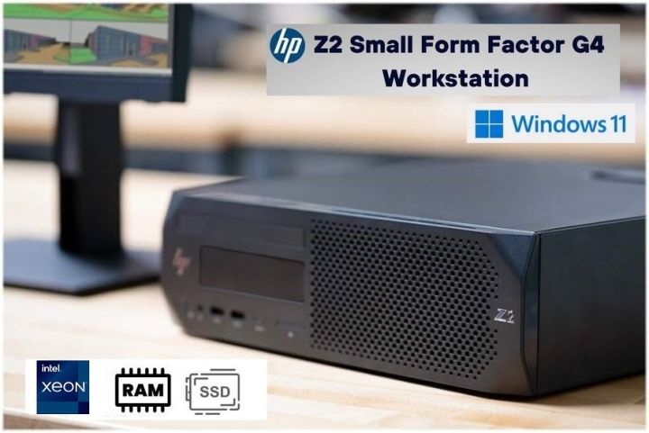 HP Z2 G4 SFF Workstation Mini PC Intel Xeon E-2124G Coffee Lake