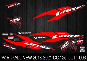 STICKER STRIPING HONDA VARIO ALL NEW CC 125 CUTT 003