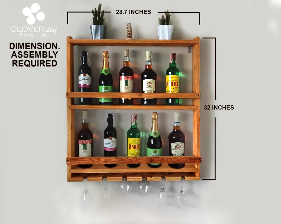 Wall Mounted Wine Glass Pallet Wine Rack For Sale Wine Glass Rack