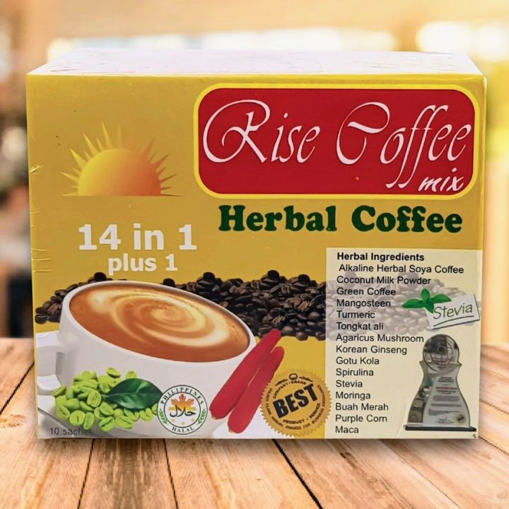 What Is Rise Coffee Rise Coffee 14 in 1 plus 1 | Lazada PH