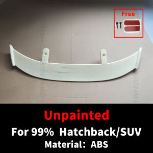 Universal Spoiler Wing For 99% Hatchback SUV like Kona Megane Nissan LEAF Qashqai X-Trail Rogue Golf MK7 MK8 Audi A3 Q3 Tuning