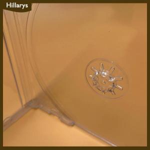 [Hillarys] 1ชิ้น readstar พลาสติกใสแบบชิ้นเดียวเคสซีดีกล่องซีดีดีวีดีแบบหนากล่องดิสก์