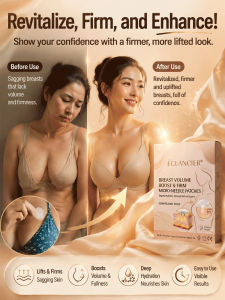 Breast Care Patch Targeted Firming Micro Needle Patches For Women/Enhance Shape/Moisturizing Formula/At-home Breast Treatment/Skin Safe