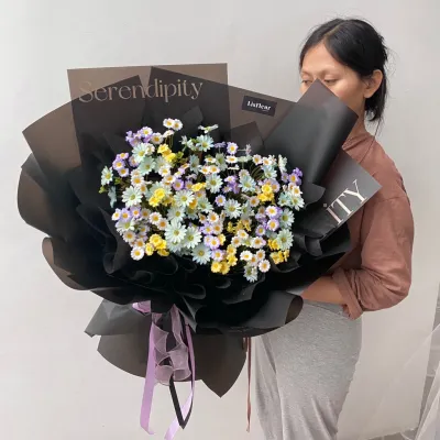 KOREANS Buket bunga jumbo artificial flowers tahan lama kode KLEA NEW