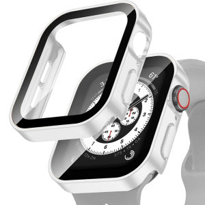 Screen Protector for Watch Case 46mm 42mm 45mm 44mm 49mm 41mm 40mm Tempered Glass iWatch Series 10 7 8 9 SE 6 5 4 Ultra 2/ultra 3