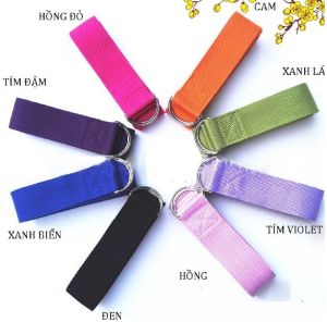 Dây Tập Yoga Cotton dài 180cm loại cao cấp hỗ trợ tập động tác khó tăng độ dẻo uốn người tập Yoga