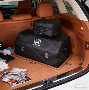 BYD Car Storage Box PU Leather Multipurpose Collapsible Car Trunk Storage Organizer Car Stowing Tidying For BYD Atto 3 Dolphin E6 Tang Seal M6 E5 Song G5 Interior Accessories