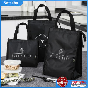 Insulated Lunch Bag WaterProof with Side Pockets Lunch Box Bag Tote Bento Bag for Women&Men
