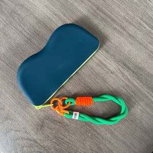 Contrast Color Silicone Glasses Storage And Protection Bag Anti Scratch Sunglasses Organizer Waterproof Portable Eyeglasses Case